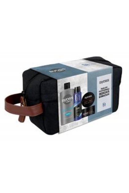 Set Cadou pentru Barbati - Sampon 440 ml + Pasta Modelatoare 100 ml + Deodorant Spray Antiperspirant Fa Men 150 ml