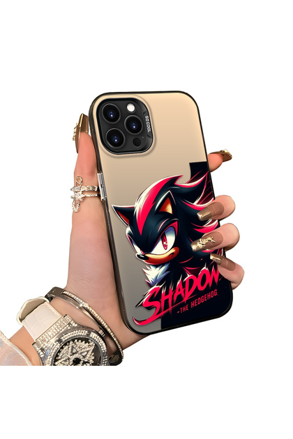 iPhone 15 Pro Max Compatible Hard Acrylic Back Silicone Edge Lens Protection Case