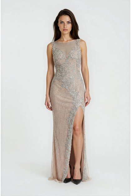 Rochie Pietre Bej