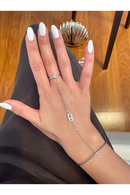 Special Series Mssk Silver Shahmeran with Handcuff Ring