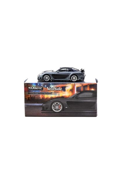 mini gt Tarmac Works 164 Mazda RX-7 VeilSide Fortune7 Grey