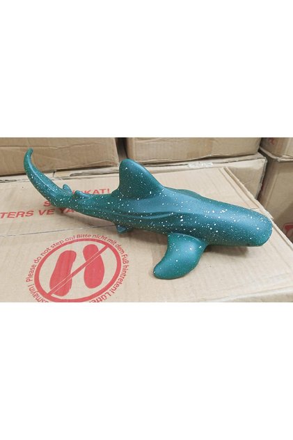 Plastic Toy Large Size Animal Whale Shark 23 cm