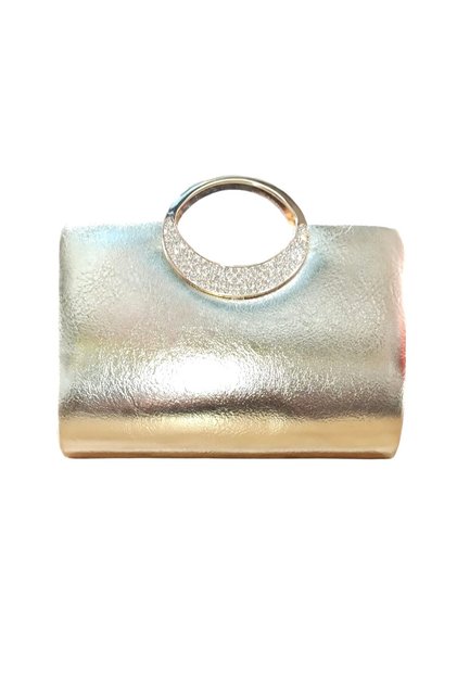 Varol 295 Women's Hand-Held Evening Dress Bag with Stone Detail