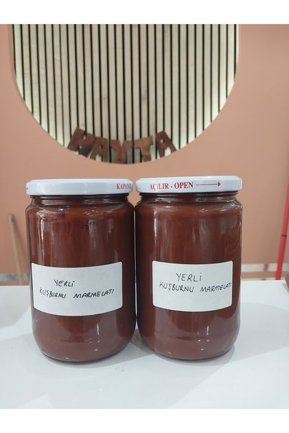 YERLİ %100 KUŞBURNU MARMELATI TOSYA-750GR.