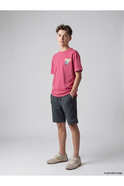 Vizyon New Season Elastic Waist Boys' Shorts
