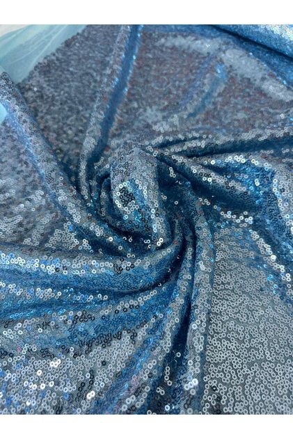 3 mm Sequin Fabric – Suitable for Clothing, Shalwar, Tablecloth, Throw Pillows, and Decorative Designs (50×140cm)