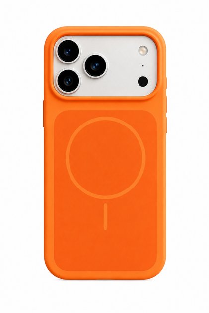 Iphone 17 Pro Uyumlu MagSafe Çift Renkli Sıvı Silikon Kılıf Kamera Korumalı Darbe Emici Telefon Kılıfı