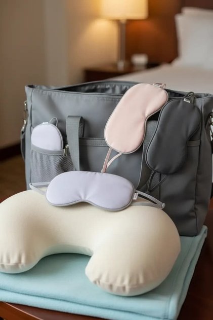 Lisanslı Çift Taraflı Soğutmalı Uyku Maskesi – Rahat Dinlenme 20 Cm