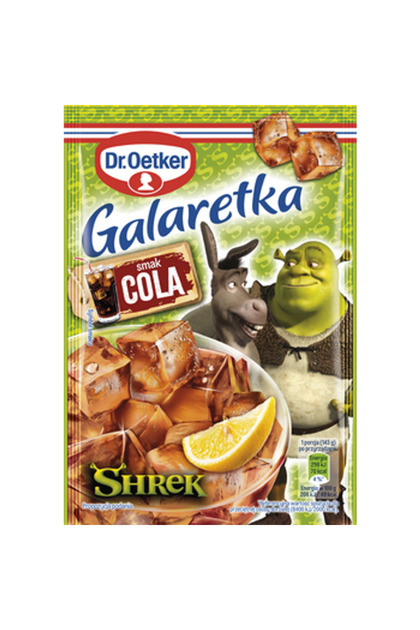 Jeleu cola, 72g, Dr Oetker 4 bucati