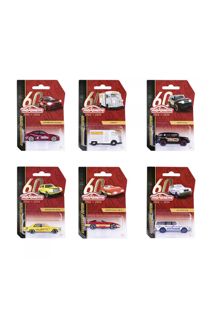 Mașini Mini Premium Ediție Aniversară - 6 Modele