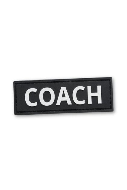 Velcro Hook Patch, Tacti-Cool SPORTS Collection, Gym Patches Coach for bag/vest, Trainer 8x2.5cm