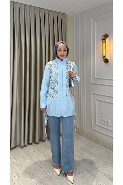 TOFİSA Pullu Kemerli Kimono Beyaz - 28541-BEYAZ - Fiyatı, Yorumları
