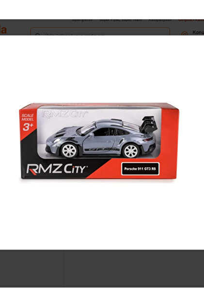 Porsche 911 GT3 RS ミニカー 1/12 RMZ City Porsche 911 Gt3 Rs 1/32 Dikkat Uzunluk 12CM MODEL ARABA