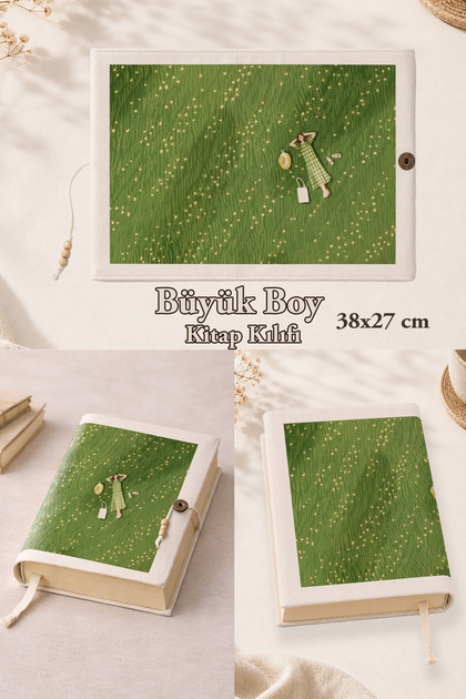 Dreamscape Collection | 38X27 cm Large Book Cover | Rahle Size Compatible
