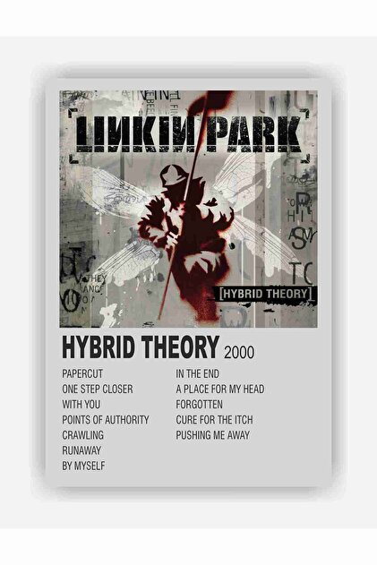 fırsatlar diyarı Linkin Park - Hybrid Theory Duvar Posteri - Kalın