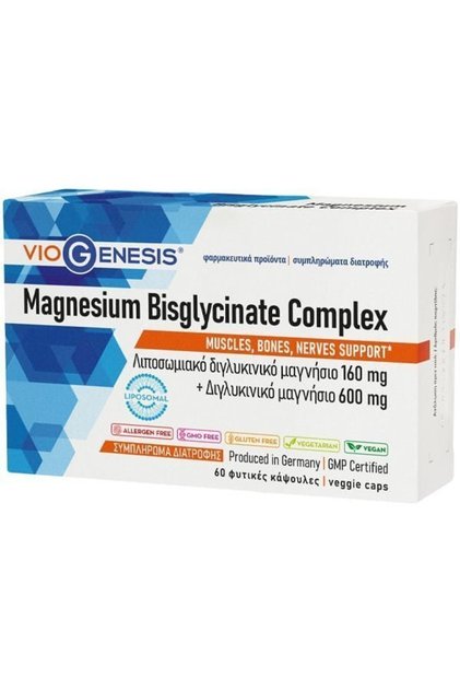 Magnesium Bisglycinate Complex, 60caps