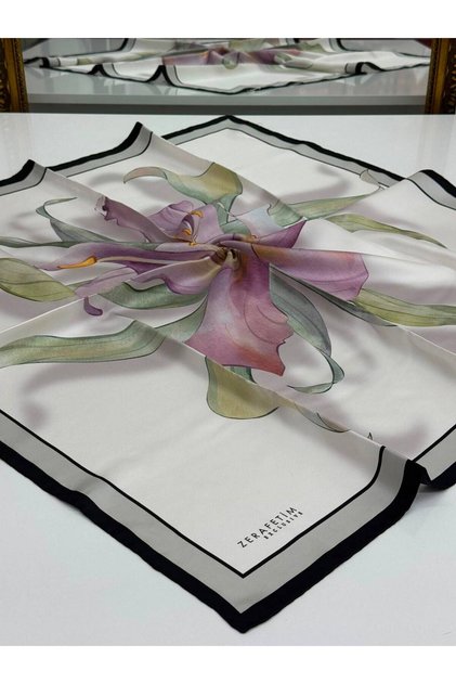 Exclusive Twill Silk Scarf