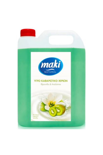 ΜΑΚΙ ΚΑΘΑΡΙΣΤΙΚΟ ΧΕΡΙΩΝ 4lit - (ΓΙΑΣΕΜΙ ΚΑΙ ΑΚΤΙΝΙΔΙΟ)