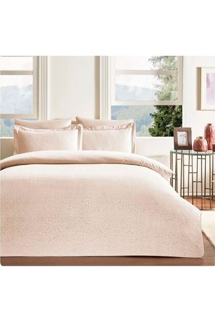 Jakar Pattern Double Bedding Set Leo Stone