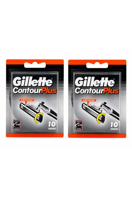 Contourplus Double Blade Razor Replacement 10 Pieces X 2 Pieces