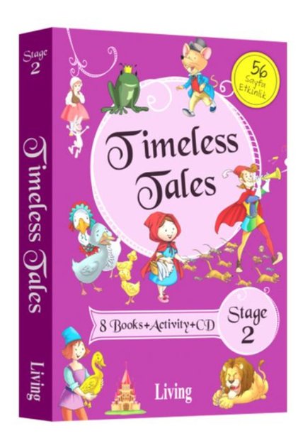 Timeless Tales Stage 2 (8 Books+Activity+Cd)