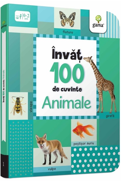 Invat 100 de cuvinte. Animale