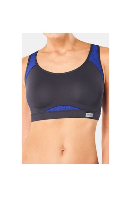 Sutien, Top sport pentru femei, gri închis, M