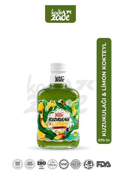 Kuzu Kulağı & Limon Kokteyl 670 gr