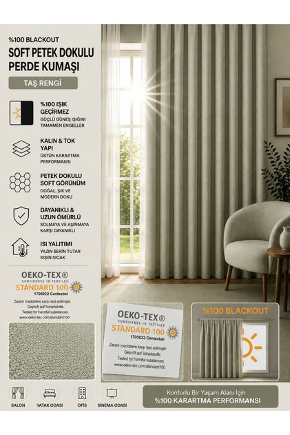 Real 100% Blackout Blackout Curtain Heat Light Insulating Fold-Free Flat Curtain Shipped in the Desired Length Custom Made