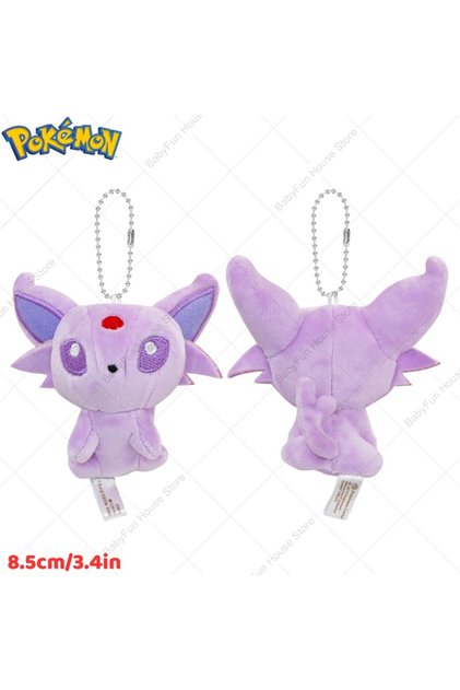 Espeon Pokemon Q Version Sylveon Espeon Umbreon Vaporeon Plush Toys Keychain Kawaii Leafeon Jolteon