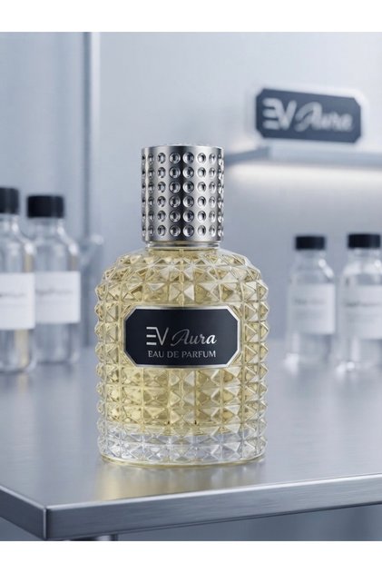 AURA Men Extrait De Parfum 50ml | Long Lasting Tobacco Amber Cedarwood Perfume | Fresh Spicy Ginger Cardamom | Niche Men Perfume
