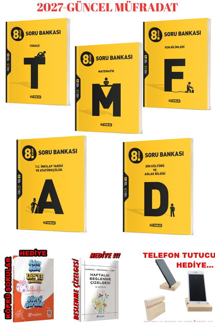 Hız Yayınları Hız 8. Sınıf Uzman Matematik Fen Türkçe İnkılap Soru