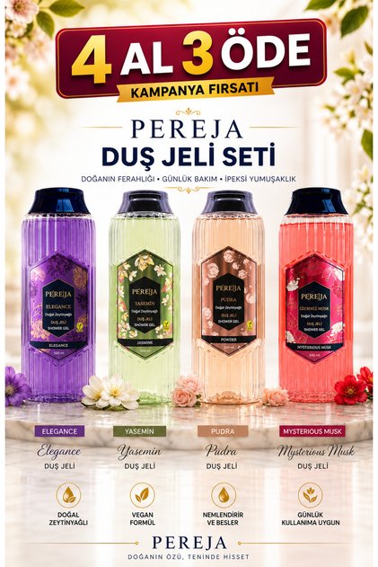 Karma Doğal Zeytinyağlı Duş Jeli 4X500 ML Set-4