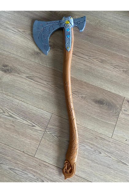 God of War Kratos Leviathan Baltası - 70 cm - Yüksek Detaylı 3D Baskı - Koleksiyonluk