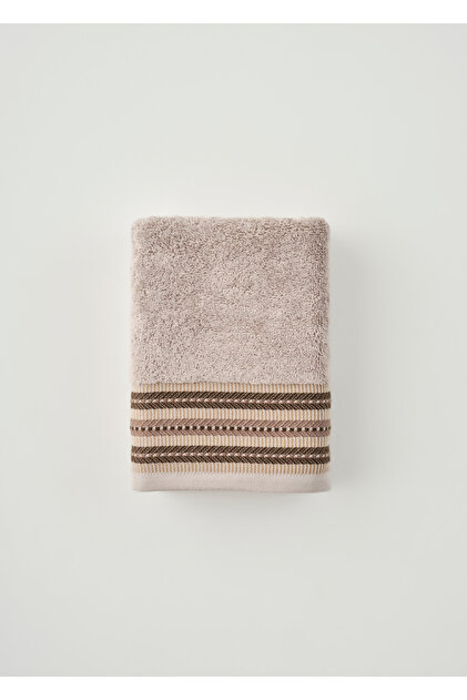 Premium Aegean Cotton Face Towel Mink (50X90 cm)