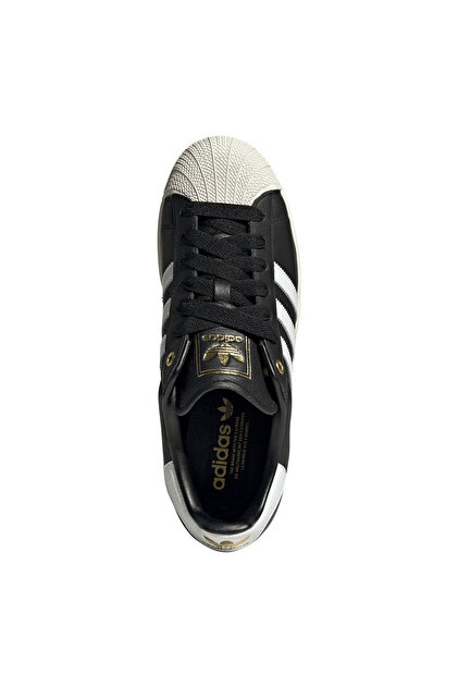 adidas KI0981 SUPERSTAR II Siyah Deri Erkek Lifestyle Ayakkabı