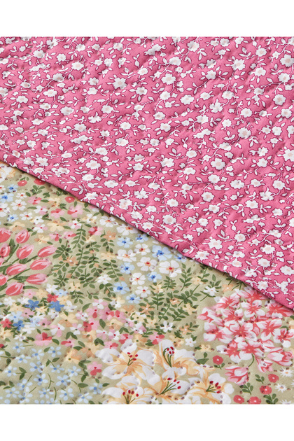 English Home Blossom Bouquet King Size Çok Amaçlı Örtü 240x220 cm