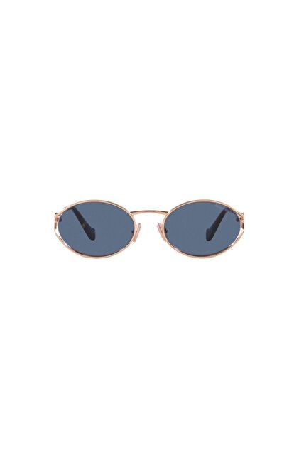 Miu Miu MU52YZVF/1V154 Kadın Güneş Gözlüğü Rose Metal Çerçeve Mavi