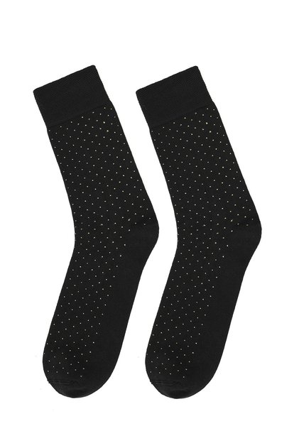Men's Black Long Socks 000A2C30126F