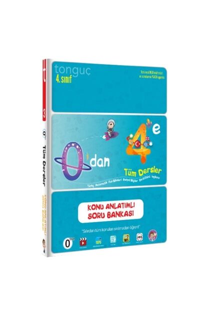 0'dan 4'e Konu Anlatımlı Tüm Dersler Soru Bankası