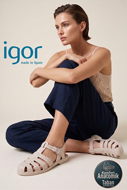 IGOR Biarritz Mate Kadın Kum Sandalet S10259-100 - Fiyatı, Yorumları