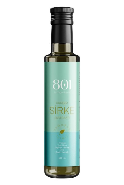 801 Karışım Sirke Ekstratı Elma, Ananas, Enginar Yaprağı By Tuğçe Ergen