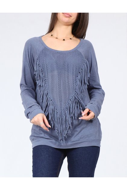 Bluza, Albastru