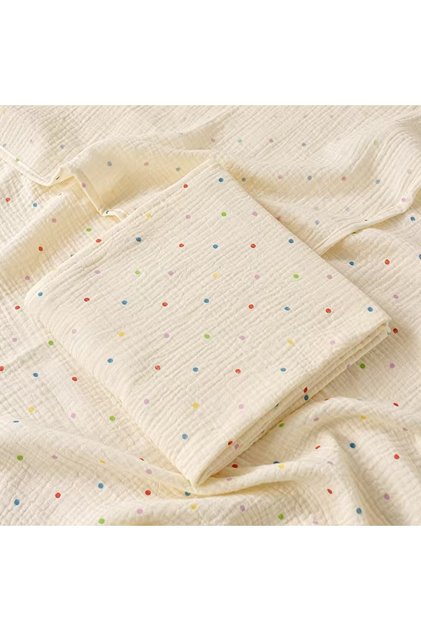 100X100cm Colorful point 100X100cm Baby Receive Blanket for Newborn Cotton Muslin Swaddle Blanket Be