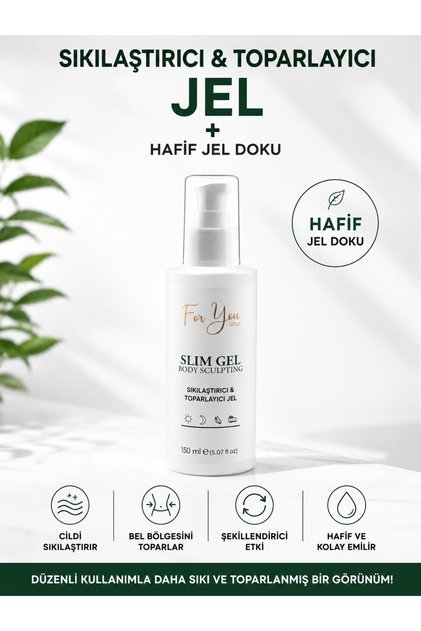 Slim gel firming, anti-cellulite, regional care body tightening slim gel 150 ml