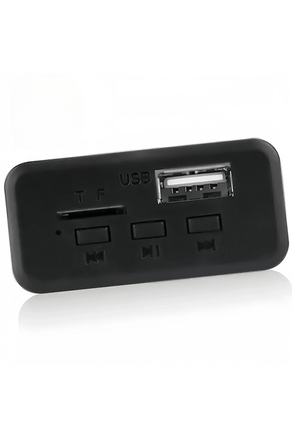 Black DC 12V MP3 Bluetooth 5.0 Receiver Car Kit MP3 Player Decoder Board Wireless Audio Module USB T