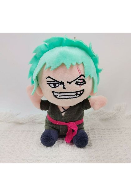 suolong-chain NEW One Piece Anime Figure Zoro Luffy Chopper Plush Toys Cute Cartoon Plushie S