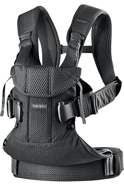 BabyBjörn Carrier One Air, 3D Mesh, Black – Ergonomic Baby Carrier