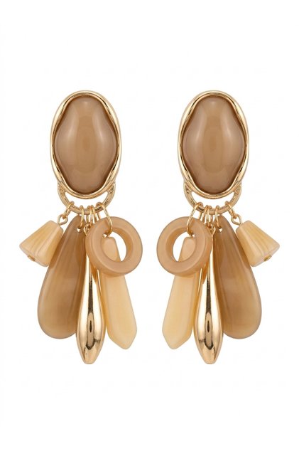 Stylish Women's Earrings with Steel Dangles