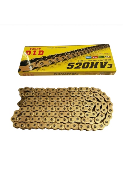 MOTORKİT MK D.İ.D 520 x 120L HVx3 GOLD ORİNGLİ ZİNCİR NS200 - CBR